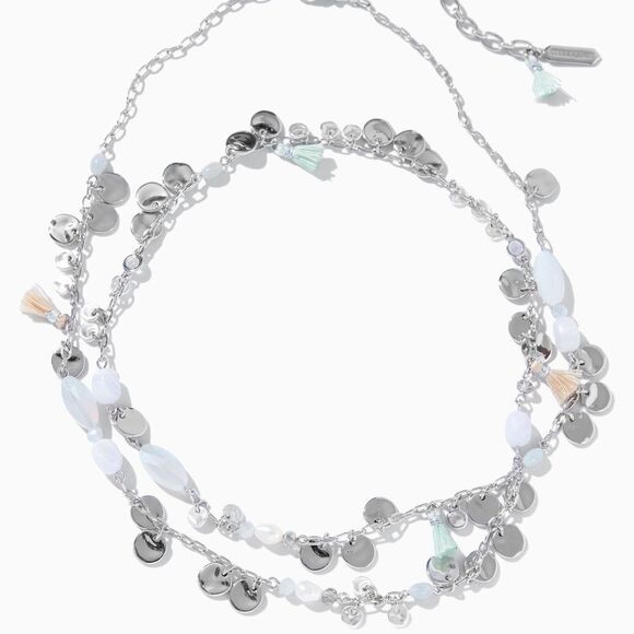 Stella & Dot Metal Bubbles Long Strand Necklace - Picture 4 of 11